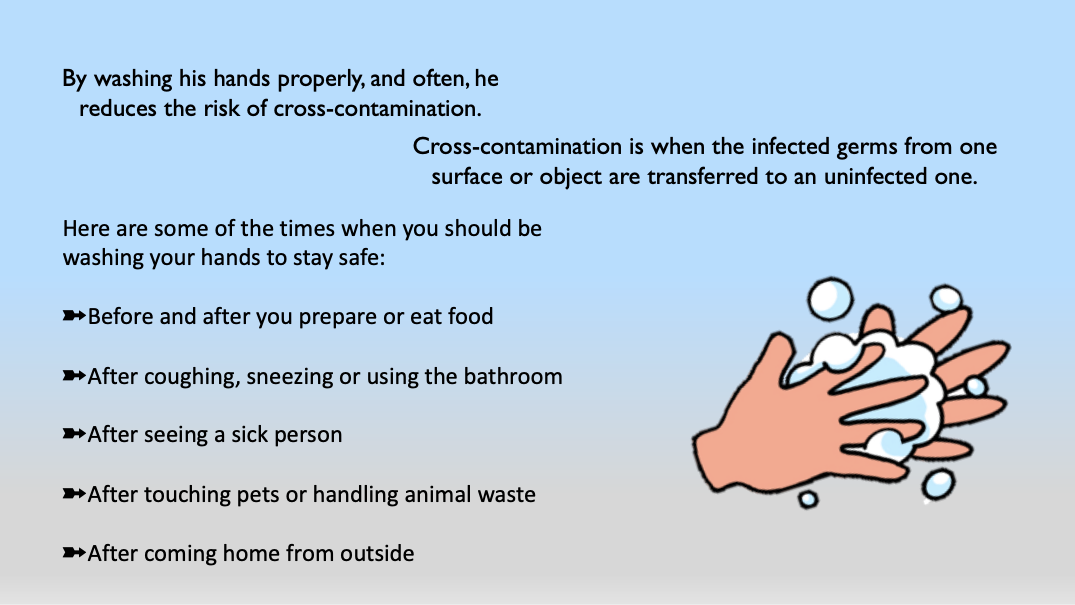 Handwashing instructions